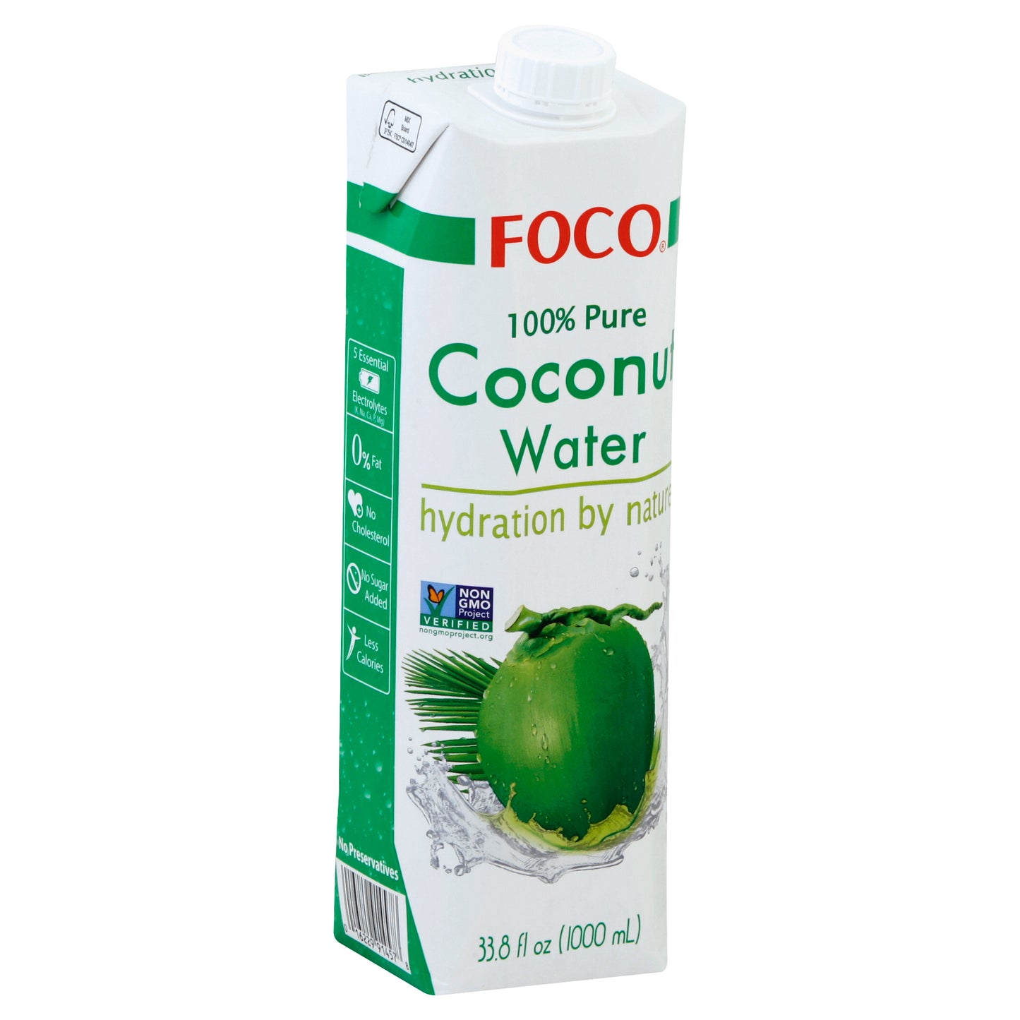 FOCO Coconut Water 33.8 oz