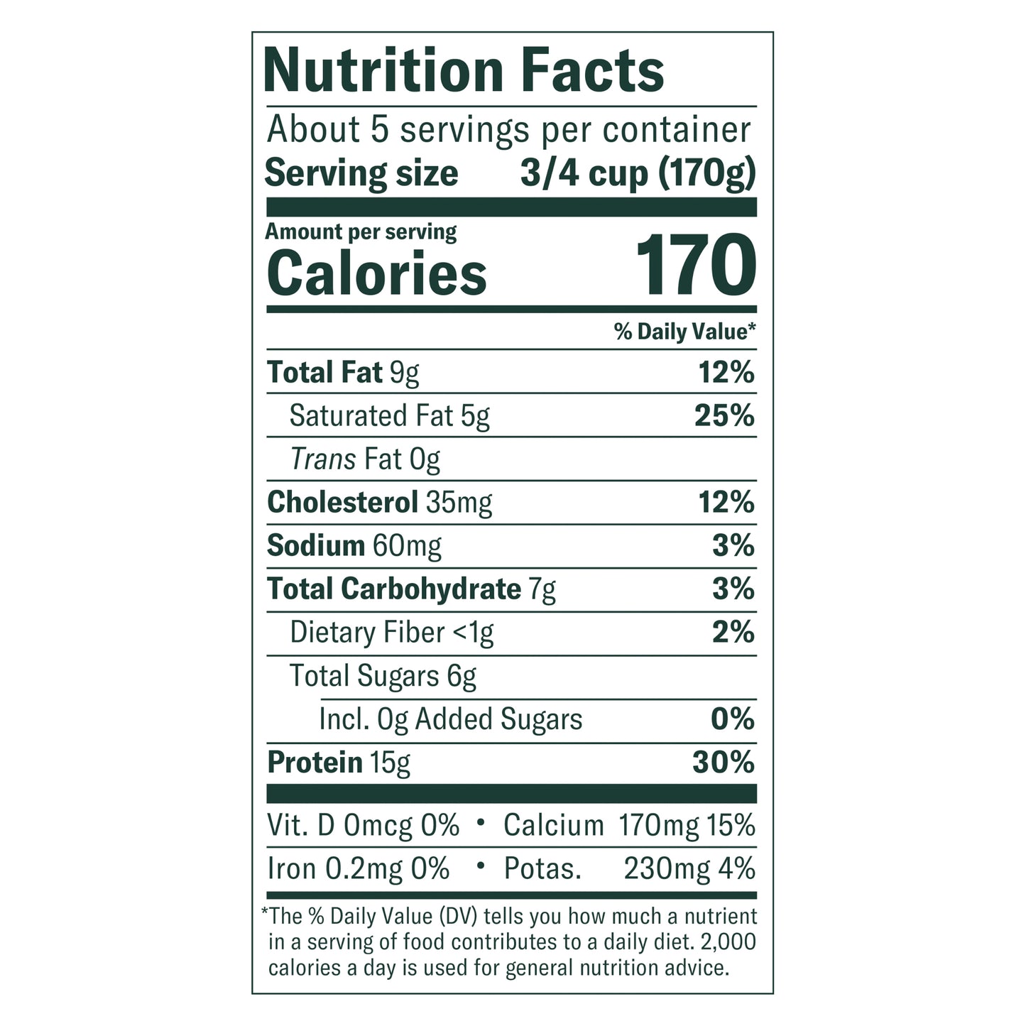 Chobani® Whole Milk Plain Greek Yogurt 32 oz