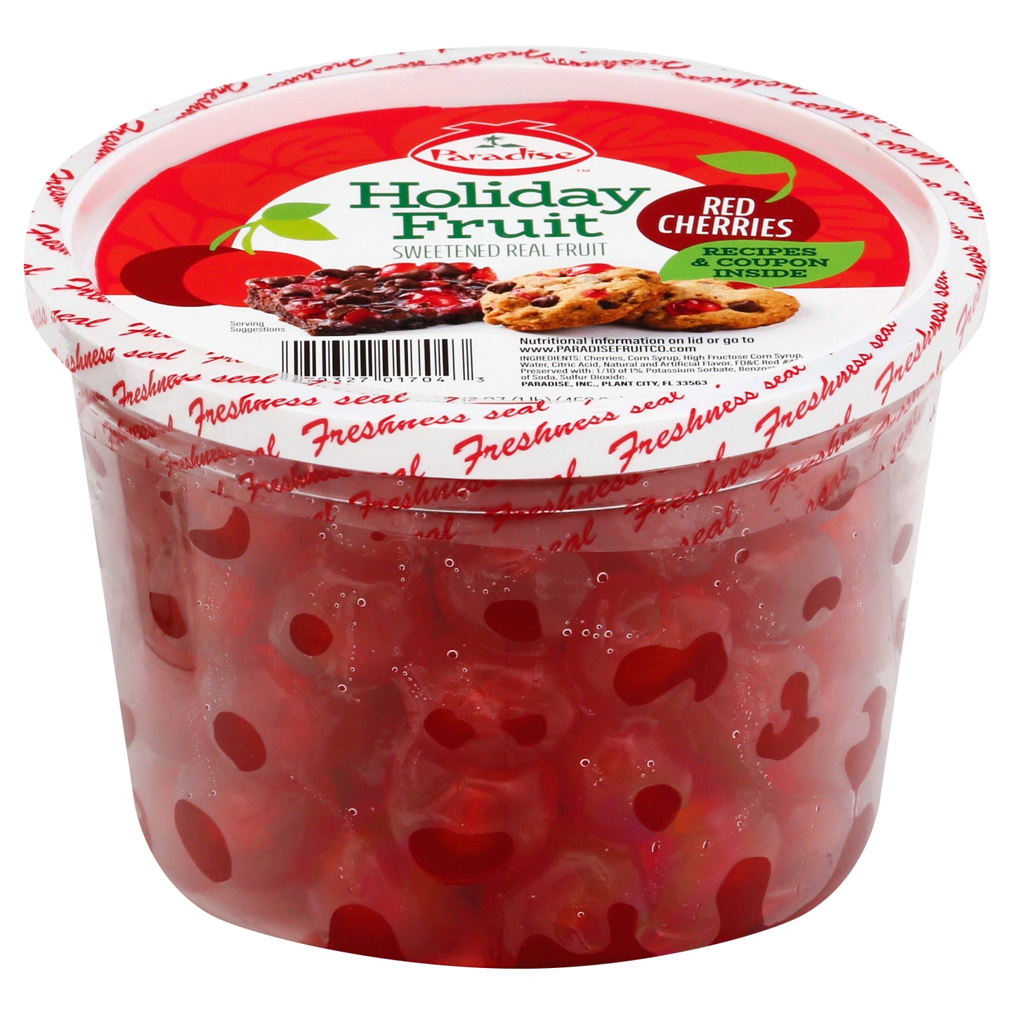 Paradise Red Cherries 16 oz