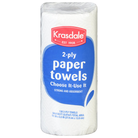 Krasdale 2-Ply Paper Towels 130 ea