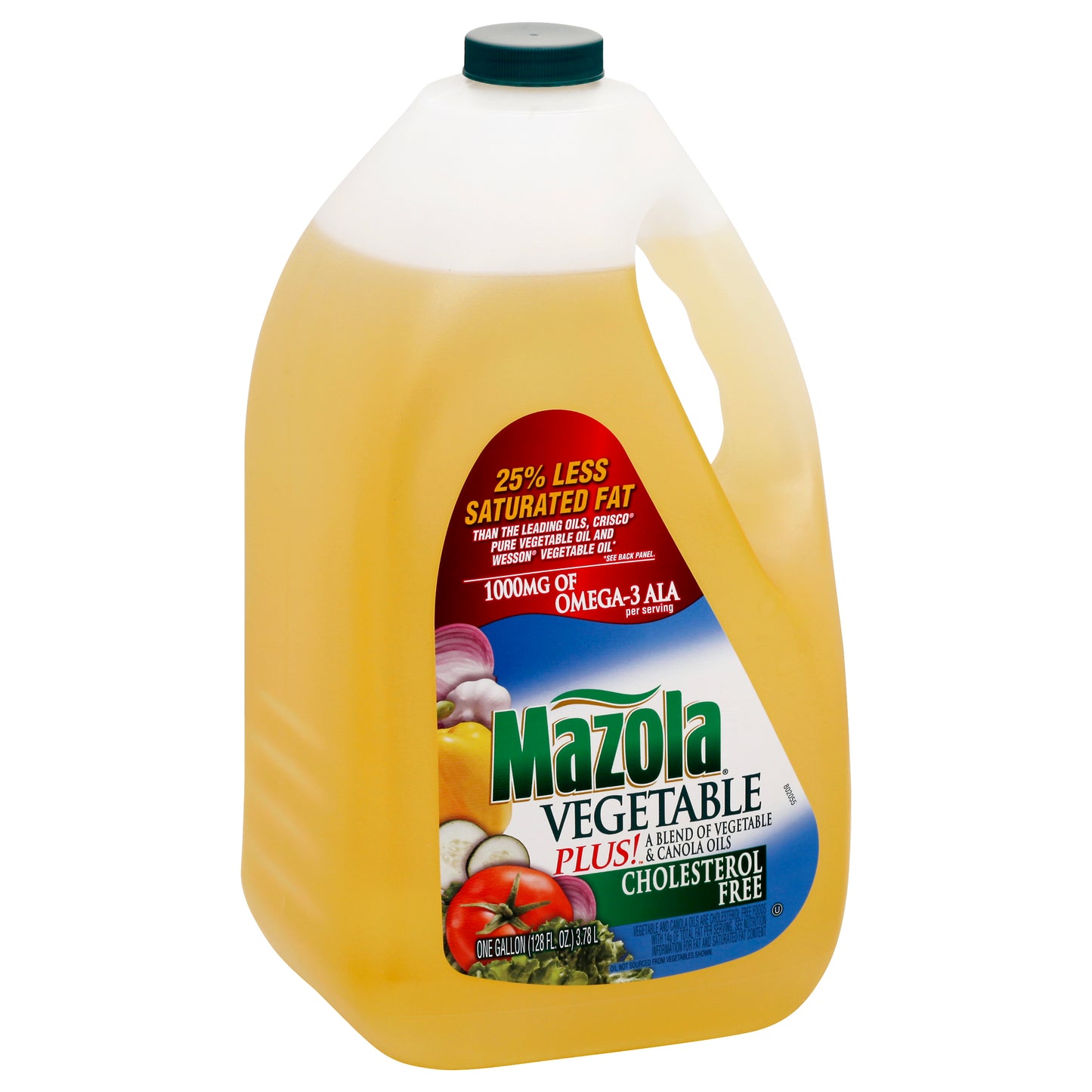 Mazola Cholesterol Free Vegetable & Canola Oil 1 gl