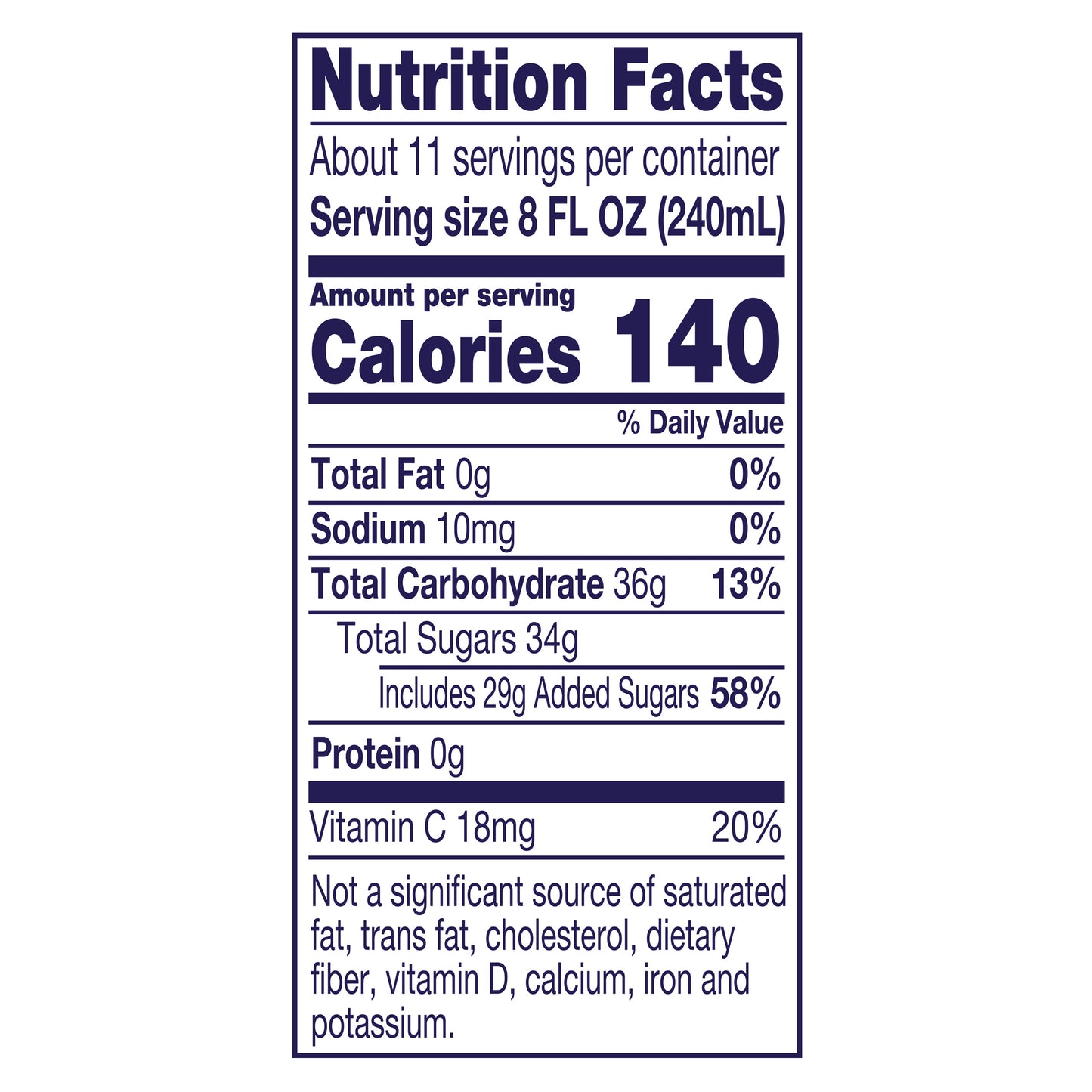 Welch's Passion Fruit Juice Drink, 89 fl oz