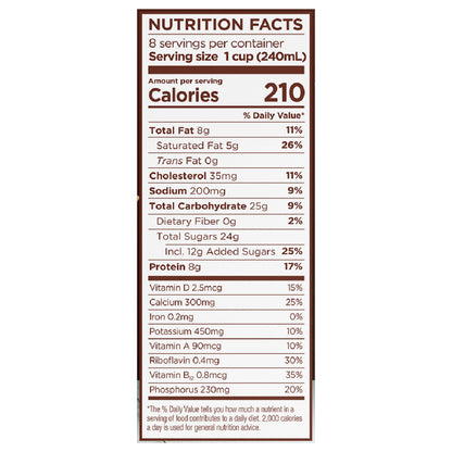 Lactaid Chocolate Whole Milk, 64 oz