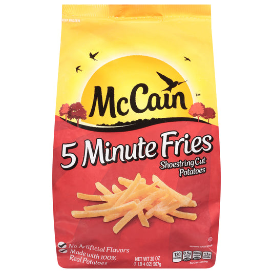 McCain 5 Minute Shoestring Cut Potatoes Fries 20 oz