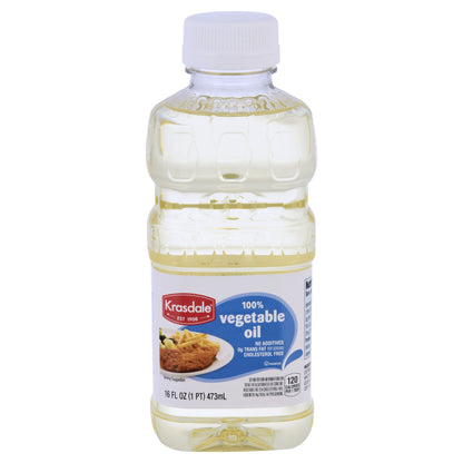 Krasdale 100% Vegetable Oil 16 oz