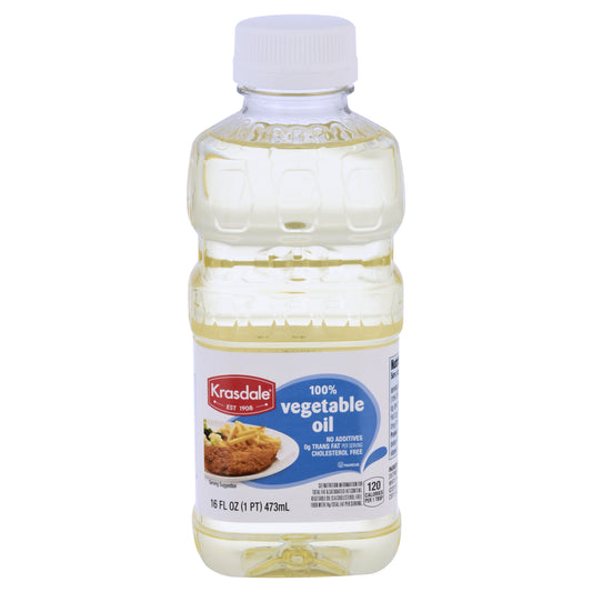 Krasdale 100% Vegetable Oil 16 oz