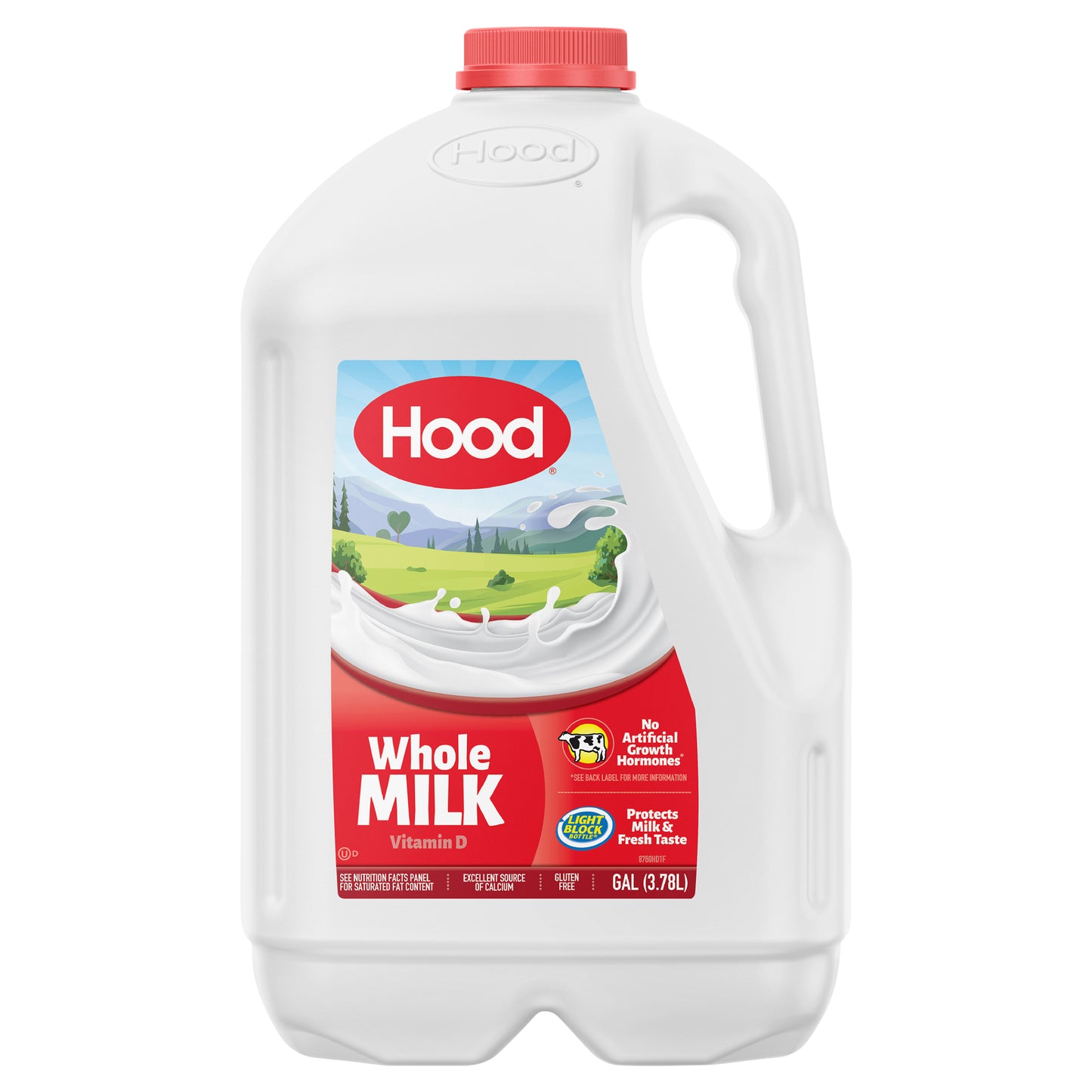 Hood Whole Milk, 128 oz