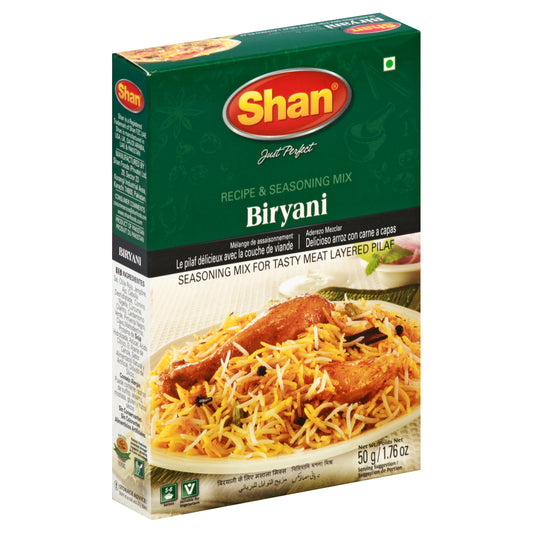 Shan Recipe & Seasoning Mix 50 g - Biryani Spice Mix