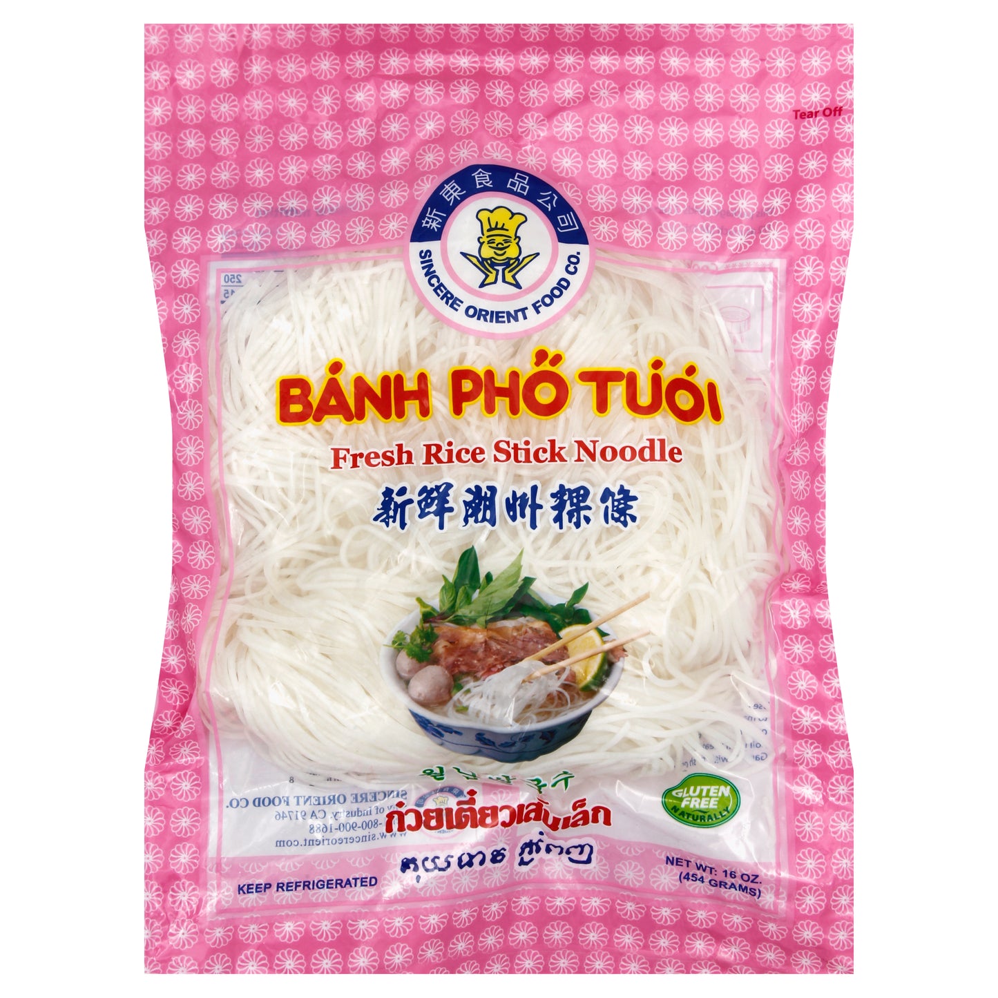 Sincere Orient Food Rice Stick Noodle 16 oz