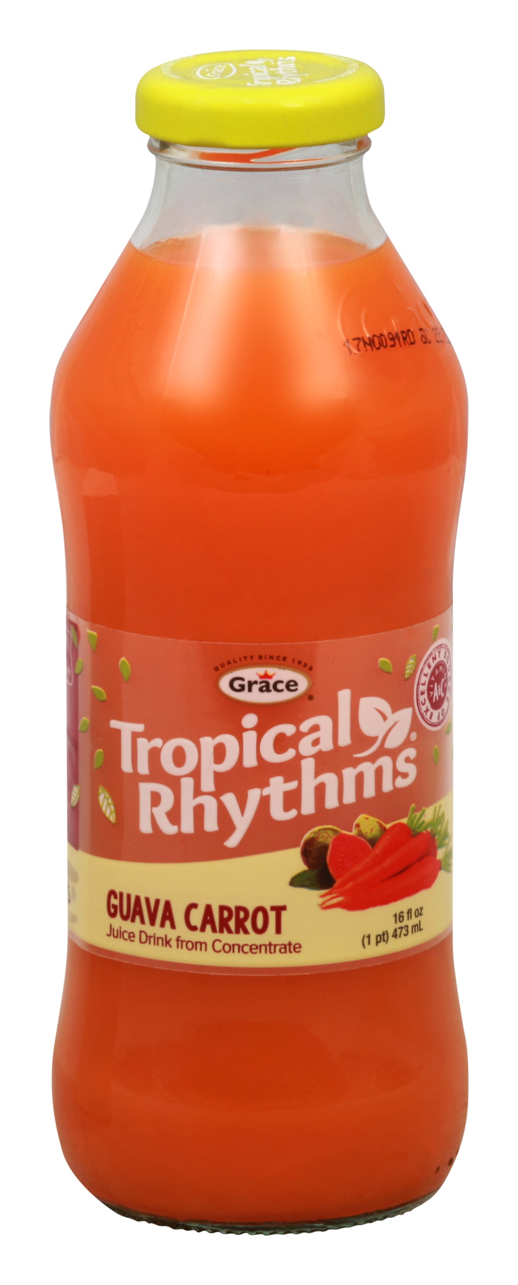 Grace Juice Drink 16 oz - Guava Carrot