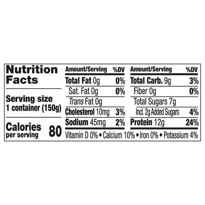 Dannon Light + Fit Banana Cream Greek Fat Free Yogurt, 5.3 OZ Yogurt Cup