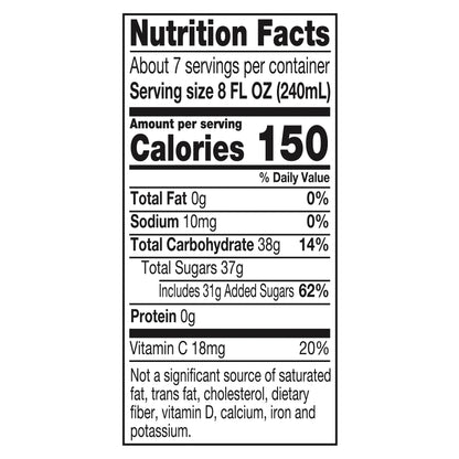 Welch's Concord Grape Fruit Juice Drink, 59 fl Oz Carton