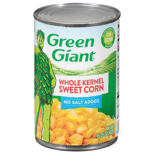 Green Giant No Salt Added Whole Kernel Sweet Corn 15.25 oz