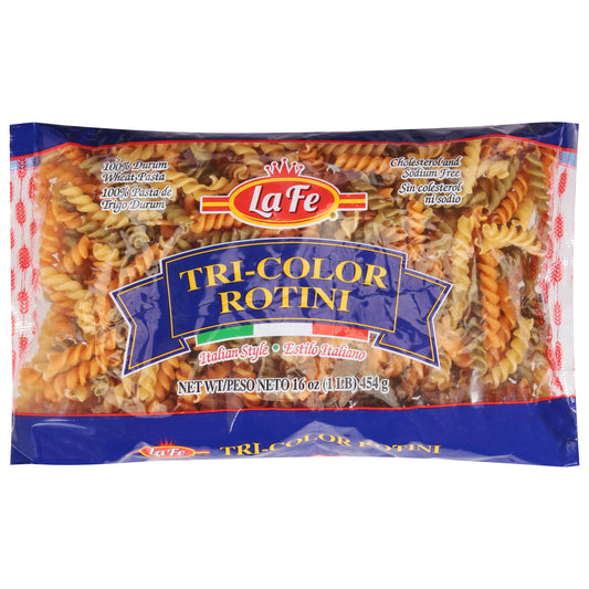 La Fe Tri-Color Rotini 16 oz