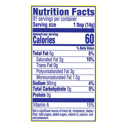 I Can't Believe It's Not Butter! The Original Vegetable Oil Spread 45 oz