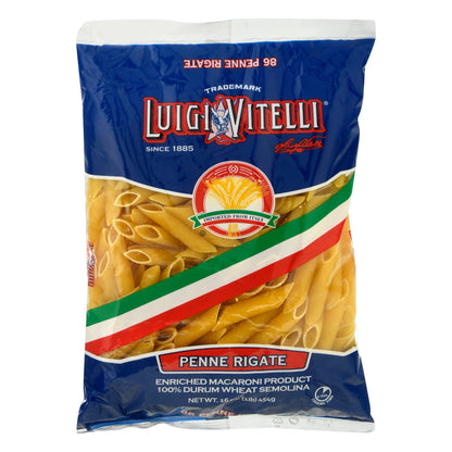 Luigi Vitelli 86 Penne Rigate Pasta 16 oz