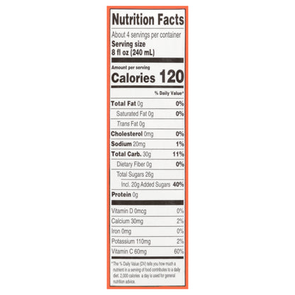 Grace Tropical Rhythms Mango Carrot Juice Drink 33.8 fl oz