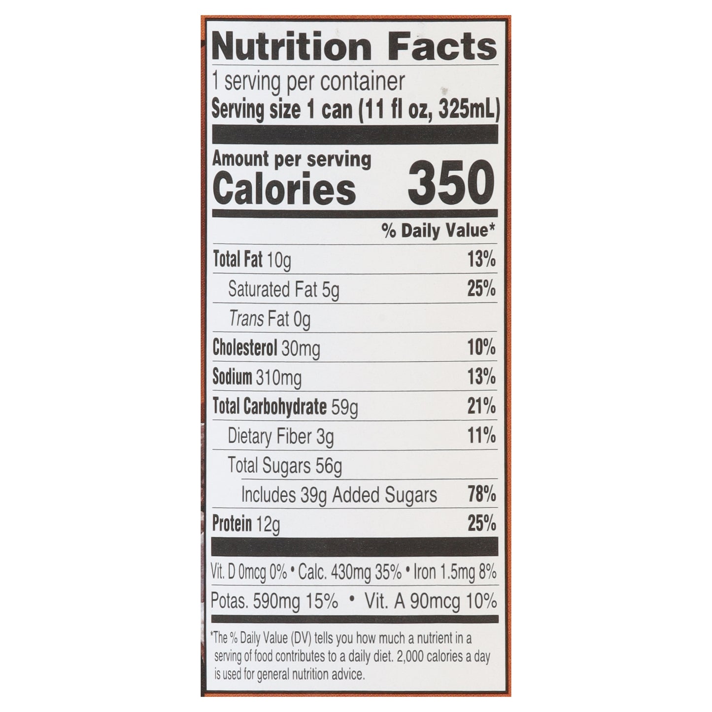Sport Shake Chocolate Protein Shake 11 fl oz