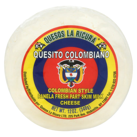 Quesos La Ricura Colombian Style Panela Cheese 12 oz