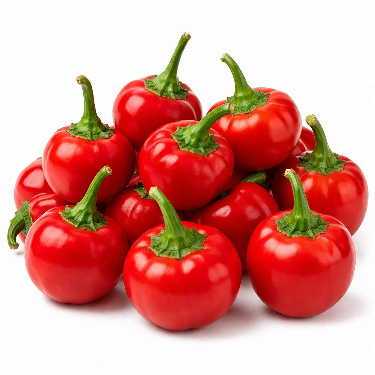 Round Hot Peppers