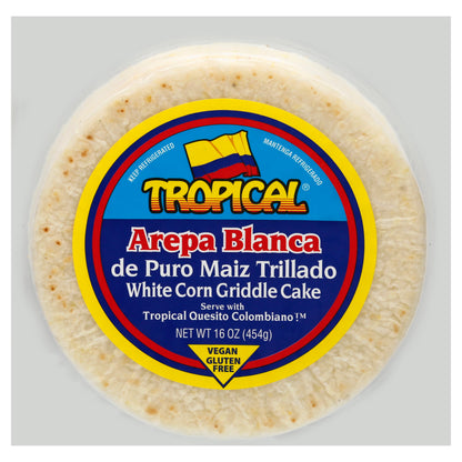 Tropical White Corn White Corn Griddle Cake 16 oz