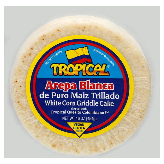 Tropical White Corn White Corn Griddle Cake 16 oz