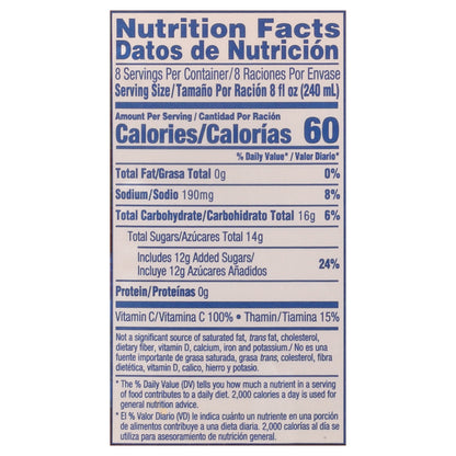 Sunnyd Tangy Original Orange Juice Drink, 64 Fl Oz Bottle