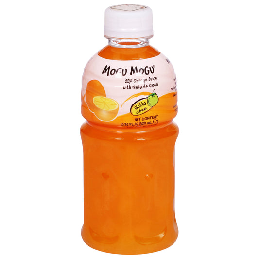 Mogu Mogu Orange Juice with Nata de Coco 10.82 fl oz