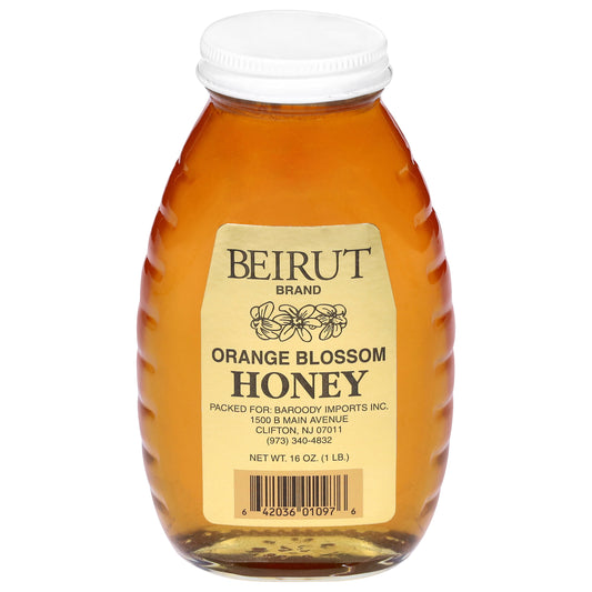 Beirut Brand Orange Blossom Honey 16 oz