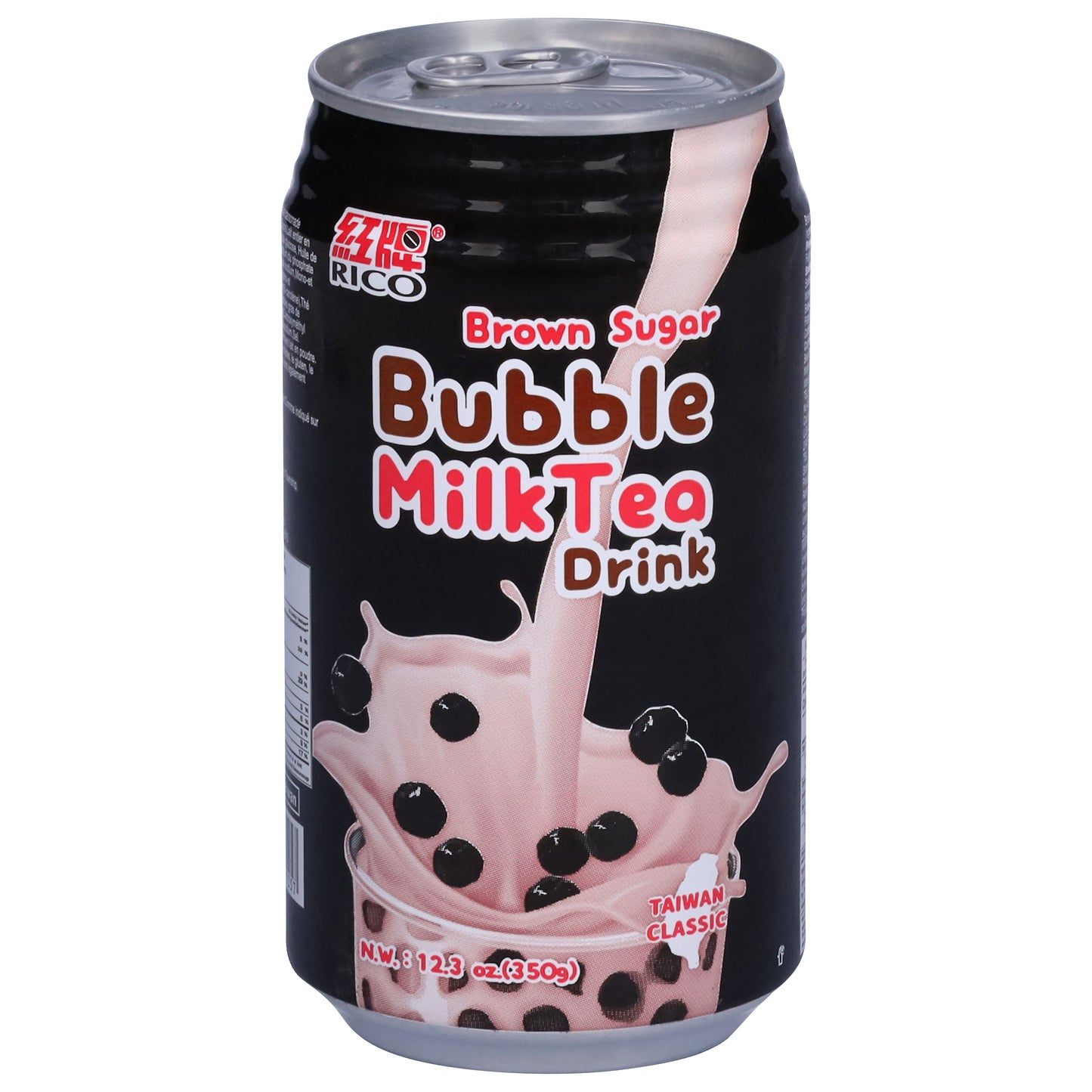 Rico Brown Sugar Bubble Milk Tea Drink 12.3 oz