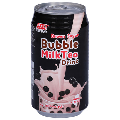 Rico Brown Sugar Bubble Milk Tea Drink 12.3 oz
