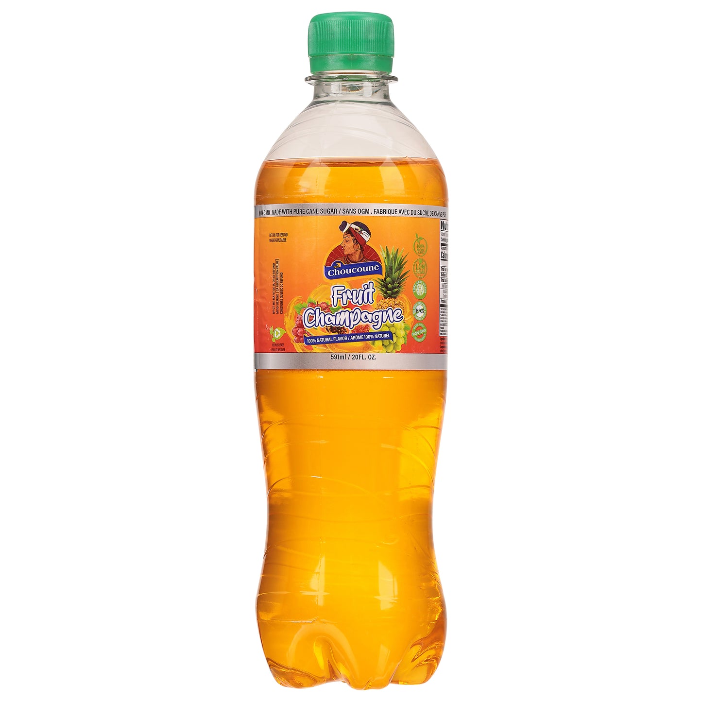 Choucoune Fruit Champagne Soda 20 fl oz