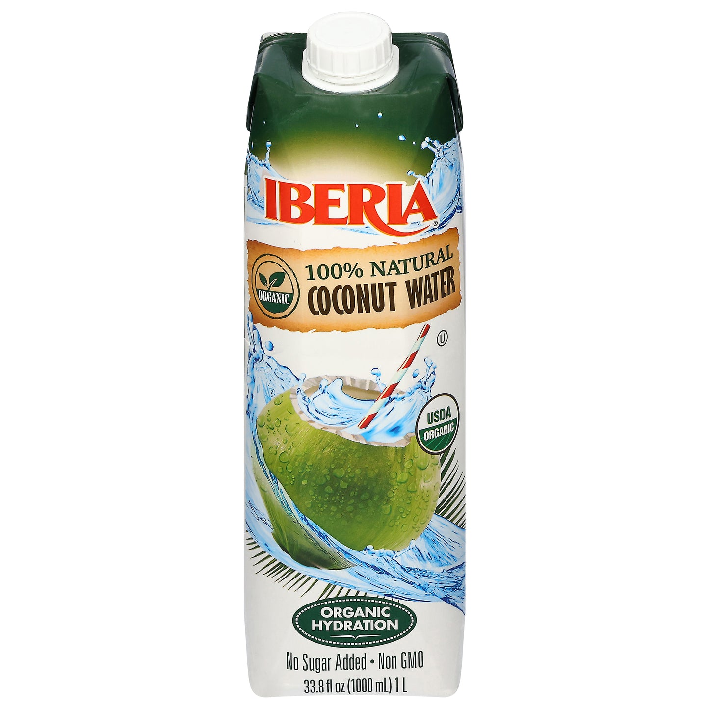 Iberia 100% Natural Coconut Water 33.8 fl oz