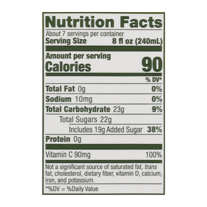 Florida's Natural Premium Passion Fruit Splash Flavored Drink 59 fl oz
