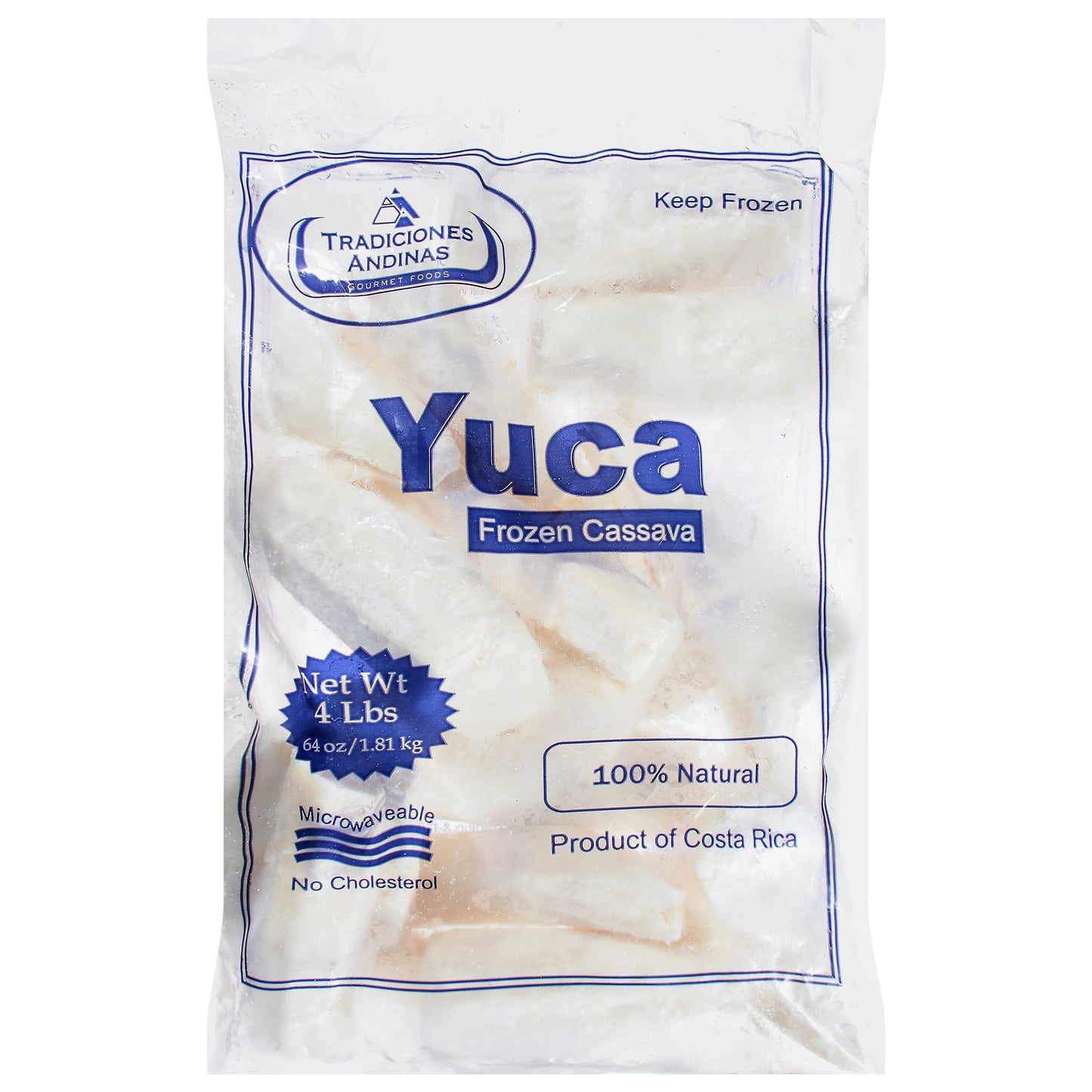 Tradiciones Andinas Frozen Cassava 4 lb