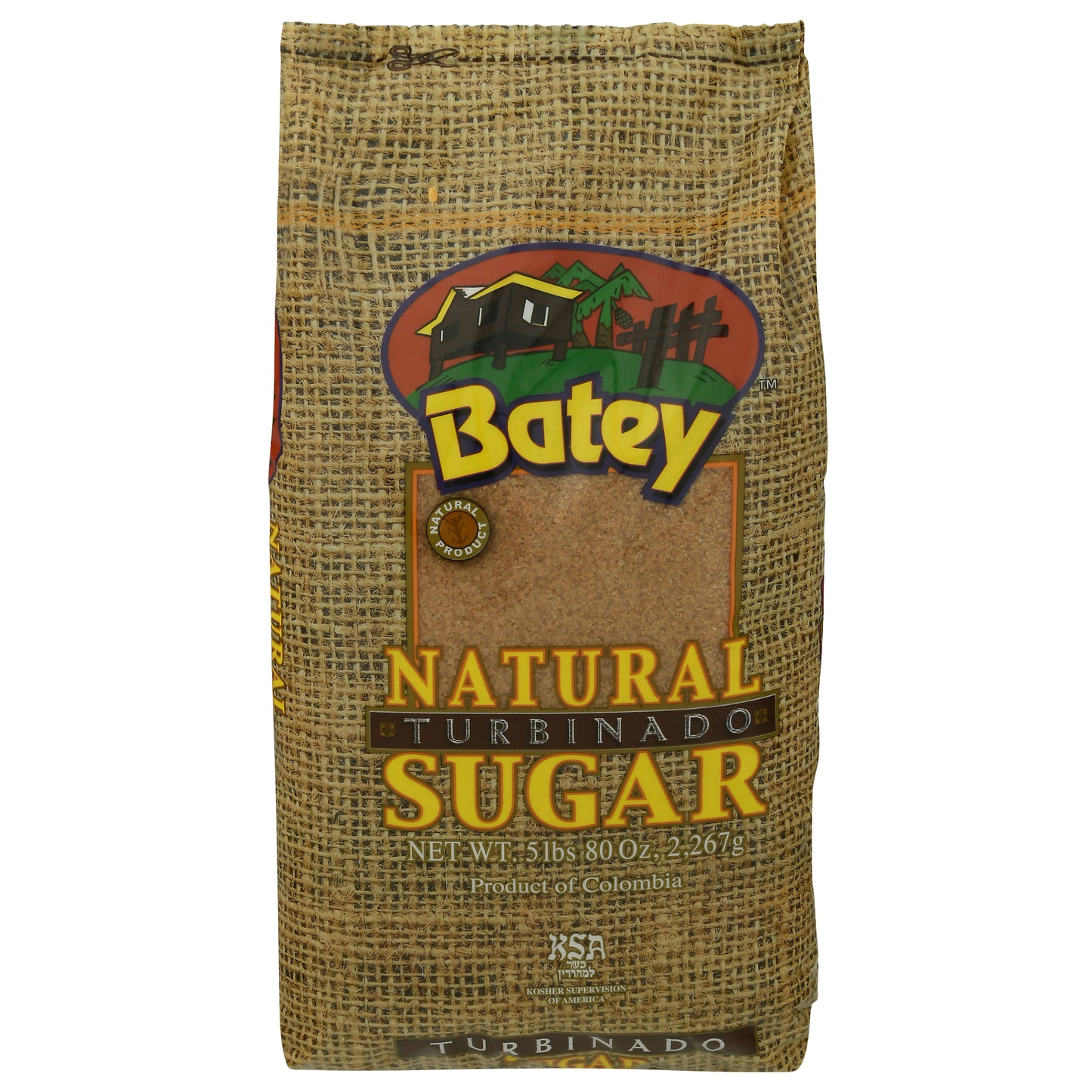 Batey Natural Turbinado Sugar 5 lb