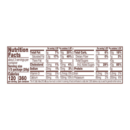 CADBURY CARAMELLO Milk Chocolate and Creamy Caramel King Size Candy, 2.7 oz, Bar