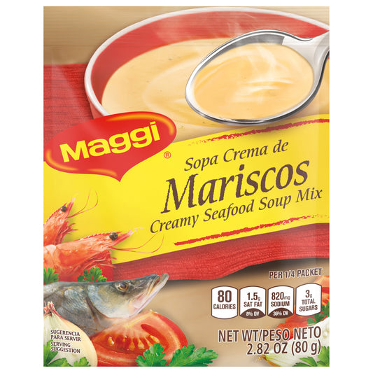 Maggi Creamy Seafood Soup Mix 2.82 oz.