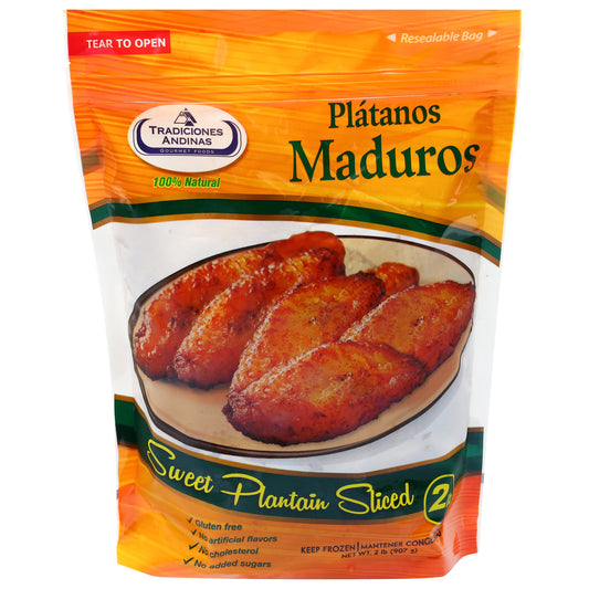 Tradiciones Andinas Sliced Sweet Plantain 2 lb