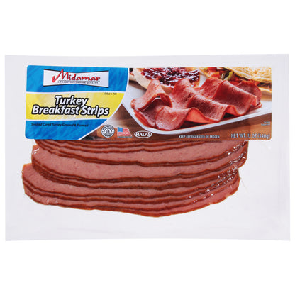 Midamar Turkey Breakfast Strips 12 oz