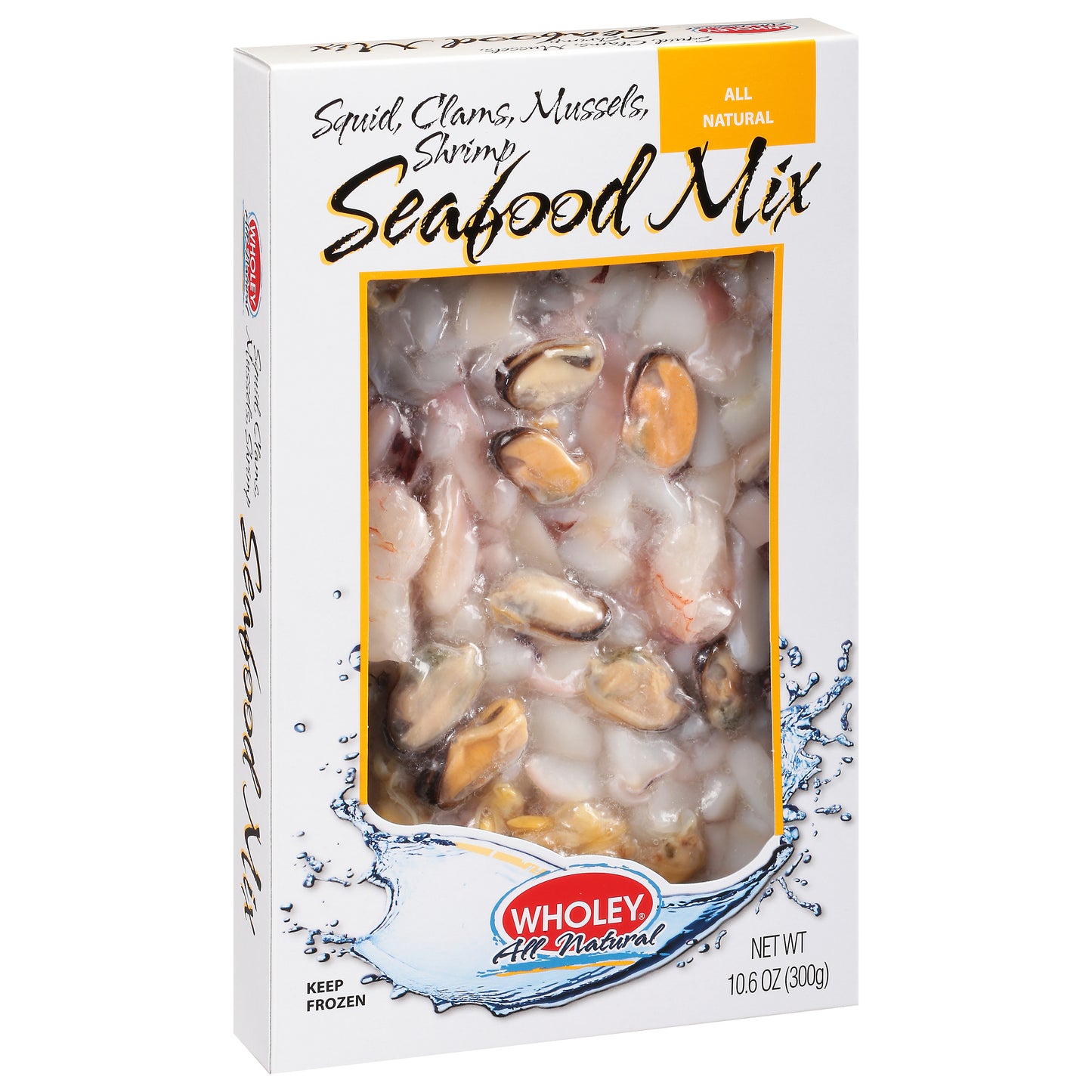 Wholey All Natural Seafood Mix 10.6 oz