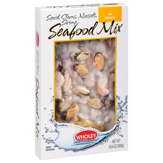 Wholey All Natural Seafood Mix 10.6 oz