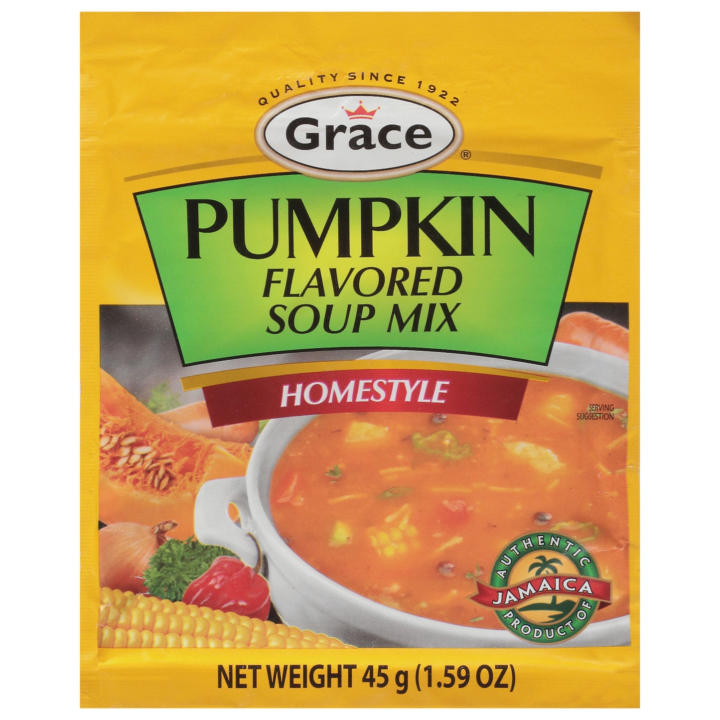 Grace Homestyle Pumpkin Flavored Soup Mix 1.59 oz