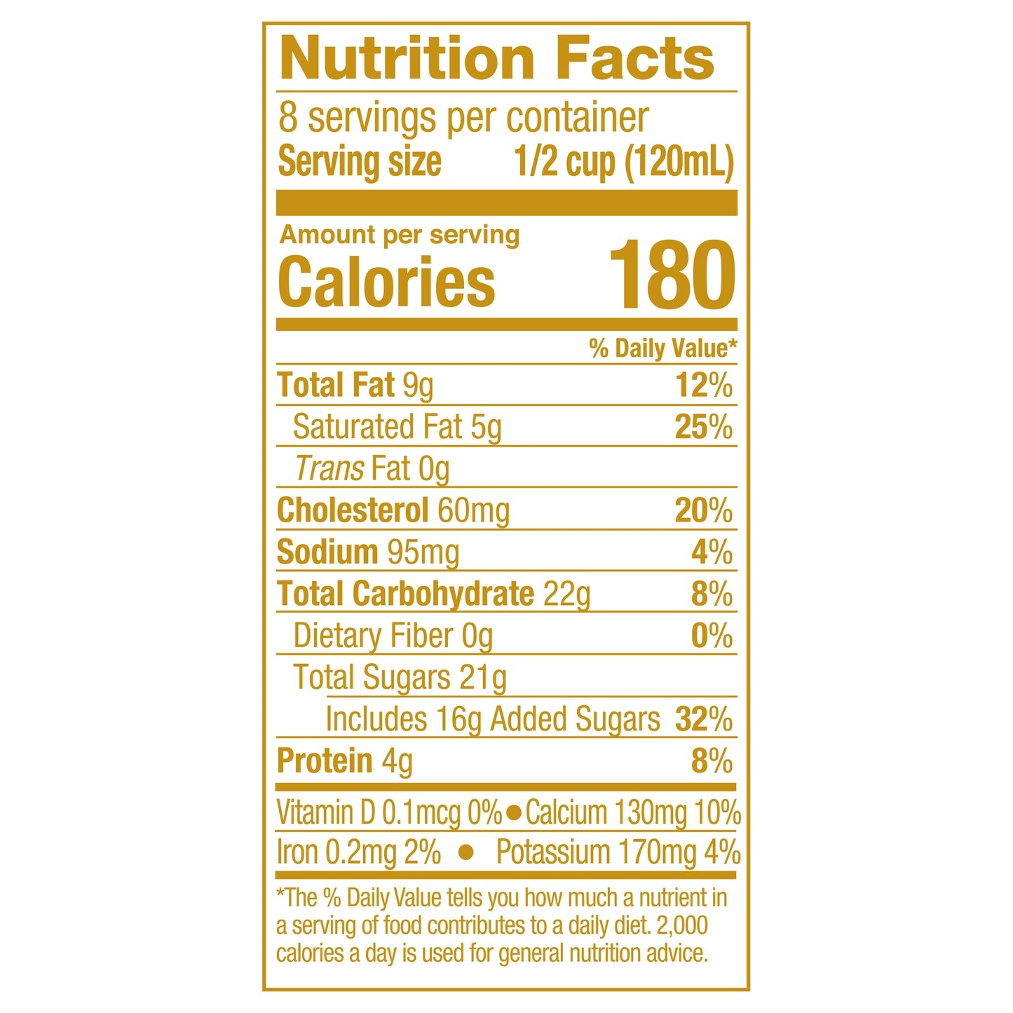 Hood Golden Eggnog,  32 oz