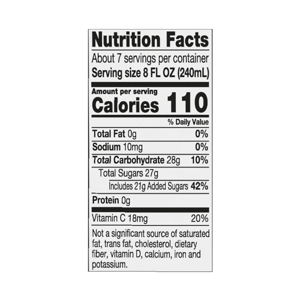 Welch's Mango Twist Fruit Juice Drink, 59 fl oz carton