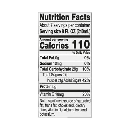 Welch's Mango Twist Fruit Juice Drink, 59 fl oz carton