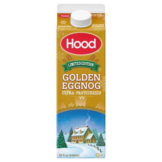 Hood Golden Eggnog,  32 oz