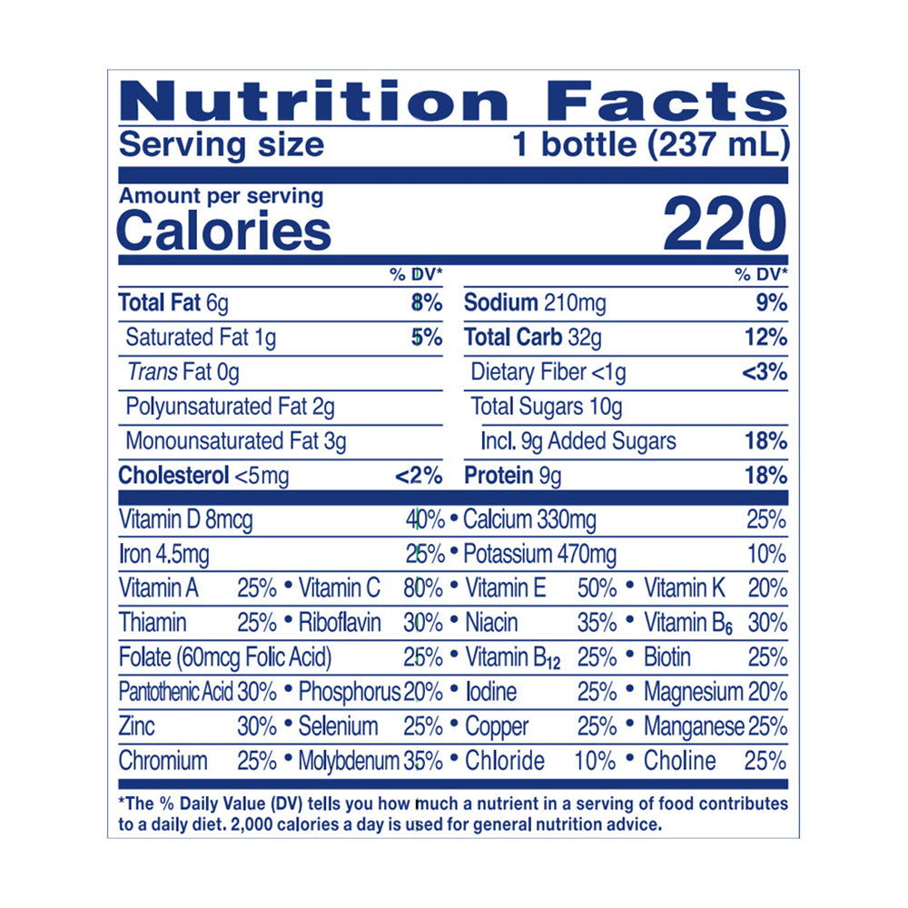 Ensure Original Nutrition Shake Strawberry Ready-to-Drink 6-8 fl oz Bottles
