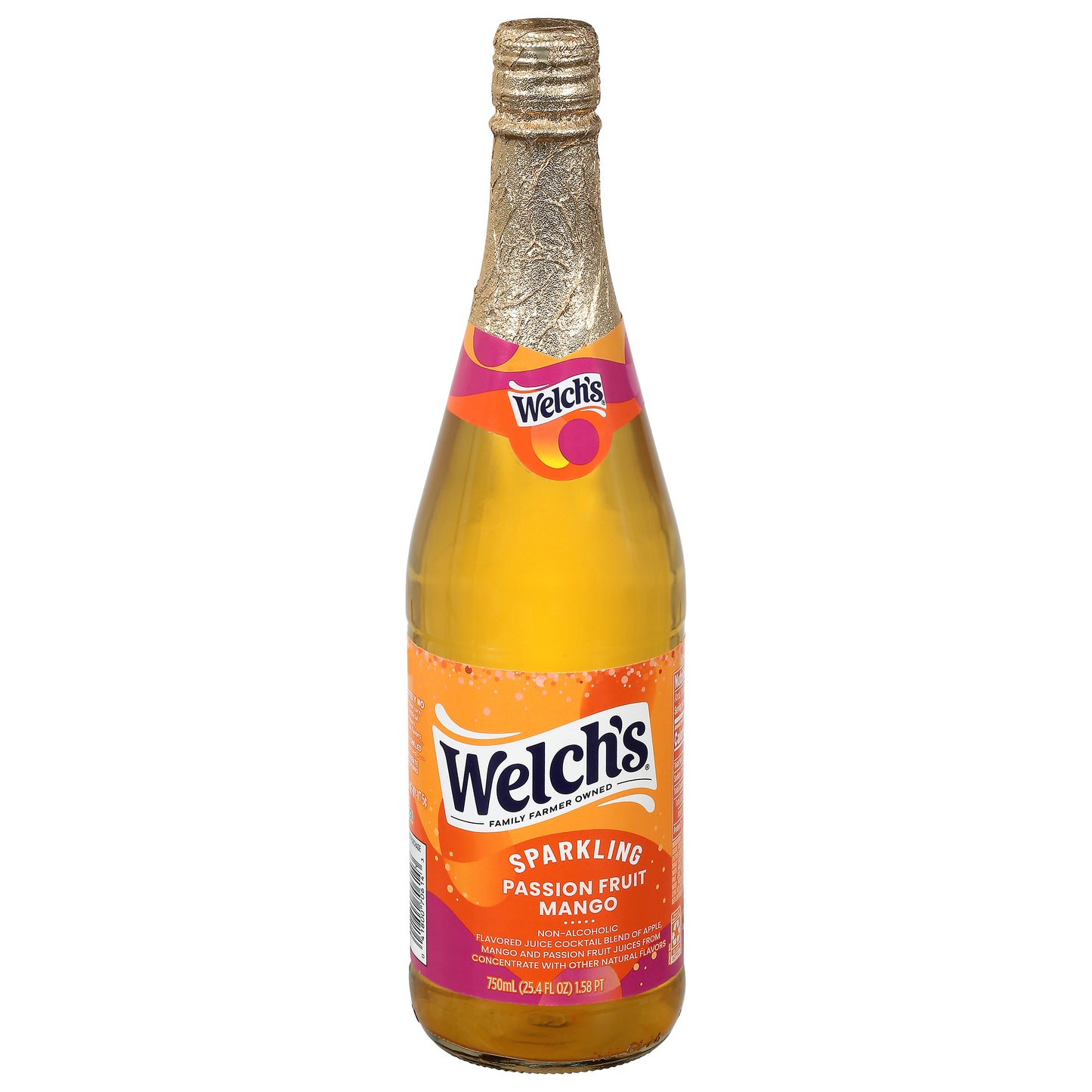 Welch's Sparkling Non-Alcoholic Passion Fruit Mango Juice Cocktail 750 ml