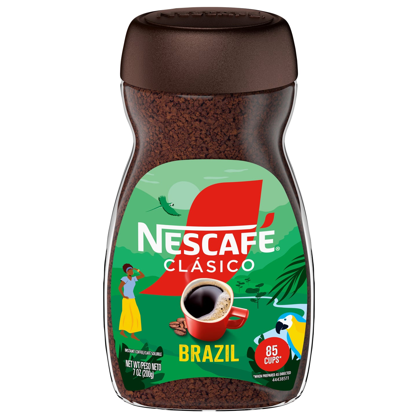 Nescafe Clasico Brazil Instant Coffee 7 oz